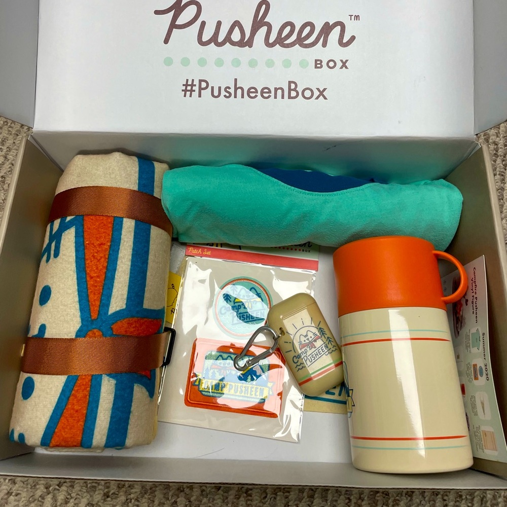 Pusheen Box Exclusive items— Camp Pusheen